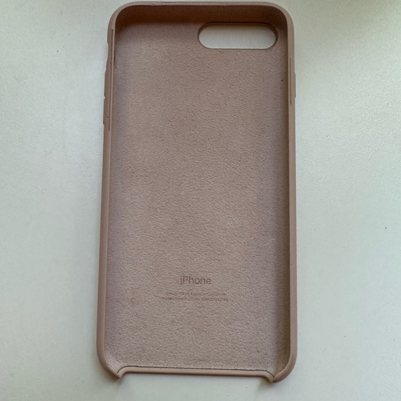 Apple Silicone Case for iPhone 8Plus / iPhone 7Plus (5.5”) Pink Sand + Addl Case - Picture 6 of 12